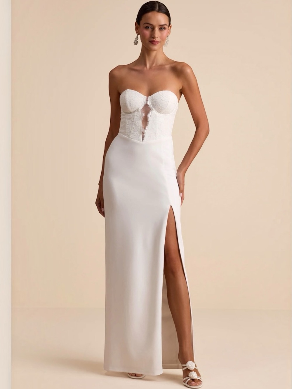 Lulus White Maxi Dress